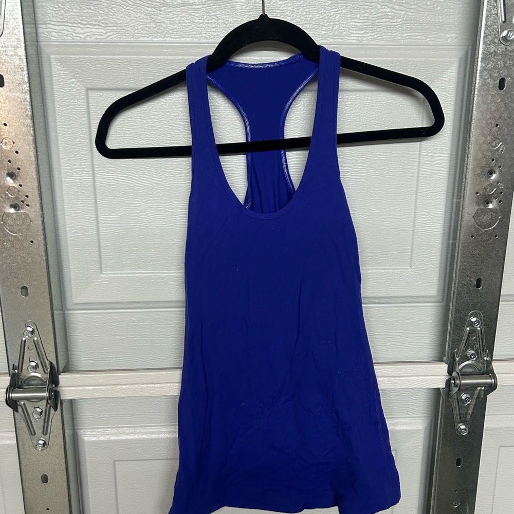 lululemon athletica Royal Blue Tank Top